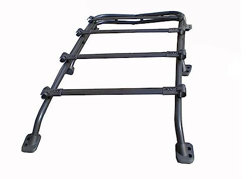 Barras portaequipajes para coche Portaequipajes para TOYOTA para FJ para CRUISER 2007-2020 portaequipajes superior barras cruzadas para equipaje cajas para puerta trasera escalera paso Baca de coche (