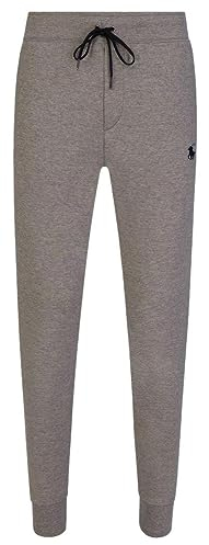 POLO RALPH LAUREN Herren Double Knit Tech Jogger Pants, (Herbst/Winter 2023) Foster Grey Heather, XXL