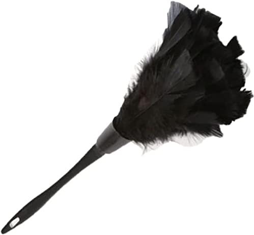 WIPPWER Set Plumero Plumero Plumero Antiestático Polvo Limpiador de salpicadero de Coche Herramientas Agarre portátil Limpiador de Plumas Herramientas Mango Plumeros Cepillos