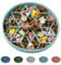 OHMO Slow Feeder Dog Bowl, Healthy Eating Anti Bloating, Dog Bowls to Slow Down Eating for Small to Large Dogs and Cat, Anti-Slip Eco-friendly Silicone