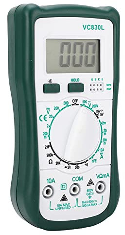Multimètre Numérique de Poche, Testeur de Diode Vc830L pour Mini Multimètres Miniatures