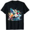 Lustiges Aquarell-Rugby-Ente: Ente und Rugby-Liebhaber Kunstwerk T-Shirt