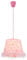 Globo Pendel Lampe Spiel Kinder Zimmer Decken Textil Schirm Mädchen Hänge Leuchte pink