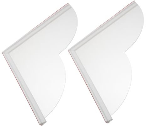 LABRIMP 2pezzi Paraspruzzi Regolabili per Trasparenti Protezione per Docce e Lavabi Mantiene Asciutto
