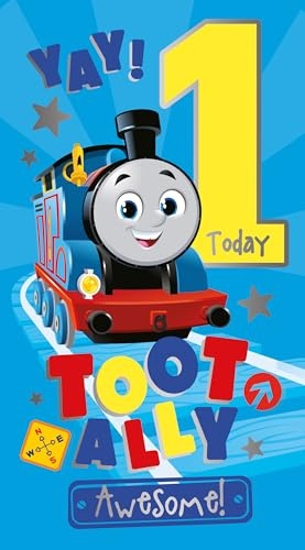 Danilo Promotions Ltd Thomas & Friends Birthday Card, Age 1