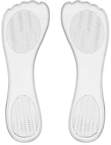 YIYIWANG Selbstklebende Gelkissen 2 Paar,3/4 Unsichtbare Einlagen für Damen High Heels - Schmerzlindernde Schuheinlagen für Mehr Komfort in Sandalen Stiefeln Pumps (Transparent)