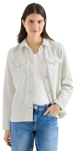 Cecil Damen Overshirt mit Streifenmuster