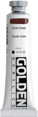 Golden Acrylic Violet Oxide 59.14ml/2 fl.oz.