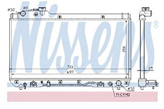 Nissens Radiator - 64761