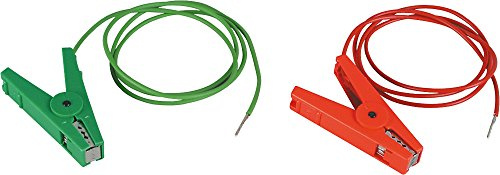 Patura Erdanschlußkabel, grün, Edelstahl-Klemme und 3 mm Stift (1 Stück / Pack)