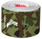 Mueller Pre-Cut Kinesiology Tape, 20 Streifen/Rolle (5cm x 24,75cm) (Camo/Grün)