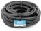 Pisces 25mm (1 inch) Black Pond Corrugated Flexible Hose Pipe - 10m Roll