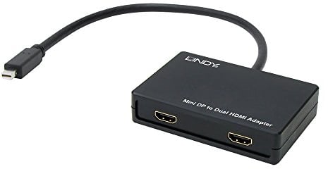 LINDY Mini Displayport zu 2X HDMI MST Hub