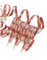 Anniversary House M298 Holografische Luftschlangen, Rose Gold, 1.9m (6.5ft)