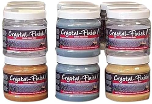 PUFAS Crystal-Finish - Kristall-Effekt-Dekor 750 ml für 4 m² für Innen lösemittelfrei (Satin)