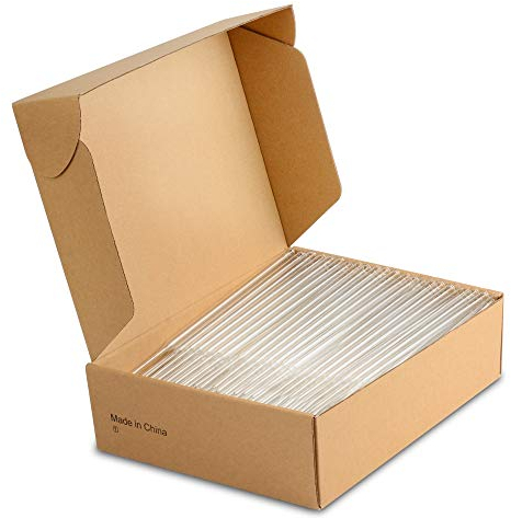 stonylab Pipetas Cuentagotas de Vidrio, Pipetas Cuentagotas de Vidrio de Borosilicato Grueso 3ml Dropper Pipettes de Transferencia de Líquido No Graduadas para Laboratorio de Química, Juego de 100