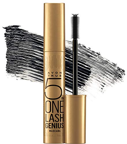 True Color Lash Genius - 5 in 1 Mascara - Blackest Black by Avon
