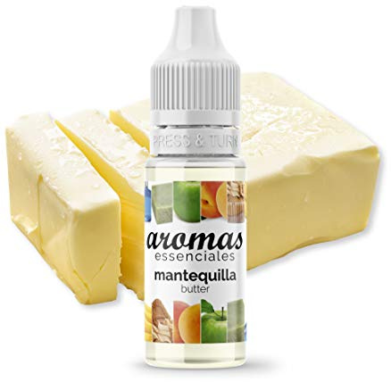 Essenciales Aroma Alimentare Concentrato burro - 10 ml - Estratto per dolci, bevande e ricette creative