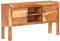 vidaXL Akazienholz Massiv Sideboard mit 2 Türen 2 Fächern Kommode Mehrzweckschrank Beistellschrank Schrank Standschrank Anrichte 116x30x66cm