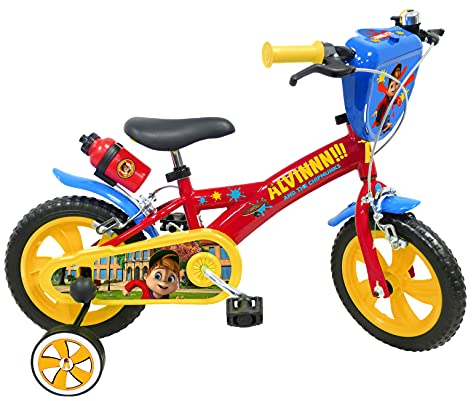Denver Alvinn, Kinderfahrrad, Farbe Rot Gelb, Größe 12 Zoll (30,5 cm)