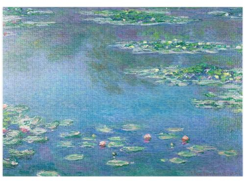 MyPuzzle Water Lilies (1840-1926) by Claude Monet - Premium 1000 Teile Puzzle - MyPuzzle Sonderkollektion von Æpyornis