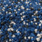 Aqua Della, Aquarienkies in der Farbe Blue Mix, 10 kg, dekorativ und funktional, bietet Unterstützung, besteht aus hochwertigen Elementen, vor Gebrauch mit lauwarmem Wasser abspülen