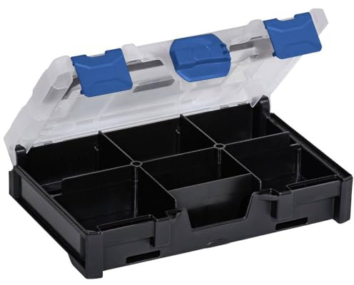 Allit EuroPlus MetaBox mini 63 Sortimentskoffer (L x B x H) 250 x 167 x 63mm Anzahl Fächer: 6 Inhalt 1St.