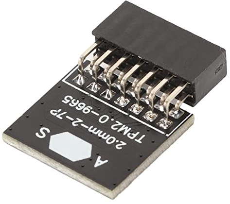 ASHATA Modulo TPM 2.0, sistema modulo TPM a 14 pin per Z590 H570 Q570 B560 H510 e altre serie, per AMD X570 B550 A520 altre serie