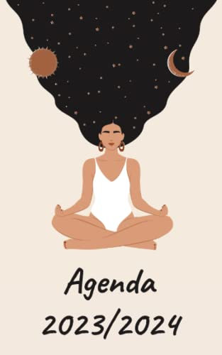 AGENDA 2023/2024: Planificateur scolaire journalier | Emploi du temps | Calendrier | Une page par jour