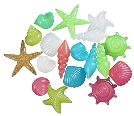 OSALADI Aquarium-dekoration 60 Stück Dunkle Kieselsteine Für Die Nächtliche Anzeige