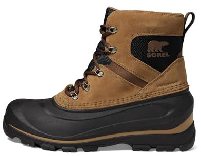 Sorel Buxton Lace Boot WP, Stivali da Neve Impermeabili, Uomo, Delta/Black 2024/2025, 43 EU