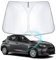 WEIPIN Parasol Compatible con Toyot-a Yari-s/Yari-s Cross 2020-2023 2024, Parasol de Coche para Parabrisas Delantero para Yari-s Accessori con refrigeración Anti UV, protección Interior