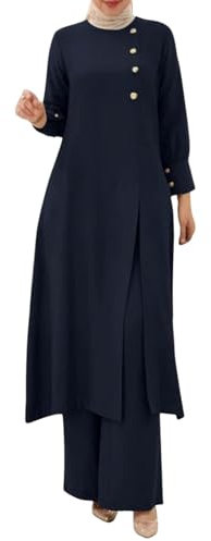 Hijab Kleid Abaya Muslim Damen Kleid Gebetskleidung Für Frauen 2 Teiler Rock Abiye Tesettür Elbise 2024 Tesettür Giyim Muslimisches Kleid Für Damen Tesettür Elbiseleri Tesettür Elbise