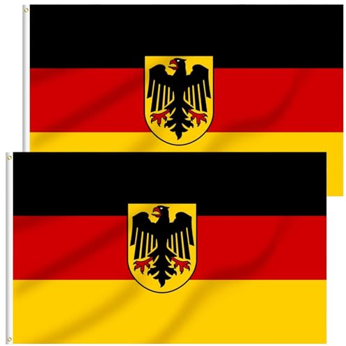 Deutschland Flagge, em 2024 Deutsche Adler-Flagge