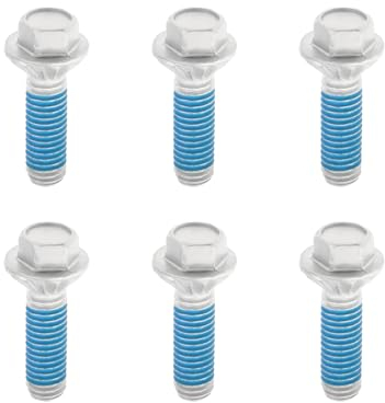 EMSea 6 tornillos hexagonales para arandelas de tambor, tornillos de araña para lavadoras DC60-40137A, compatibles con Samsung 592-49006 592-49032, compatibles con Kenmore