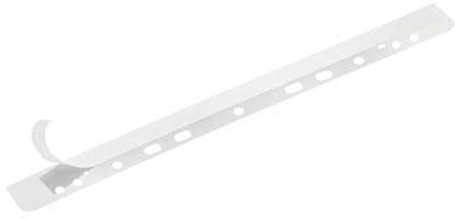 SPRINTIS Heftstreifen selbstklebend, 100 Stück, transparente Abheftstreifen aus PET-Folie, 295 x 25 mm, unterstützt die Dokumentenorganisation im Büro