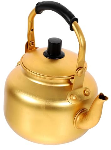 Hoement Küchenwasserkocher Aus Aluminium Wasserkocher Für Herdplatte Für Tee Und Kochen Hitzebeständig Und Langlebig Geschenkidee Für Freunde