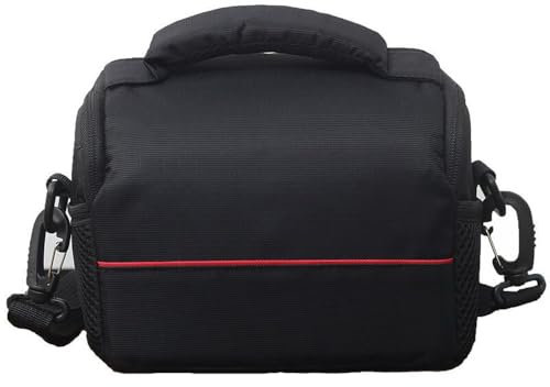 Hosoncovy Digital Camera Storage Bag Travel Case Single Shoulder Camera Bag Camera Case for Canon Nikon Sony SLR DSLR Small Micro Cameras and Telephoto Lens Camera