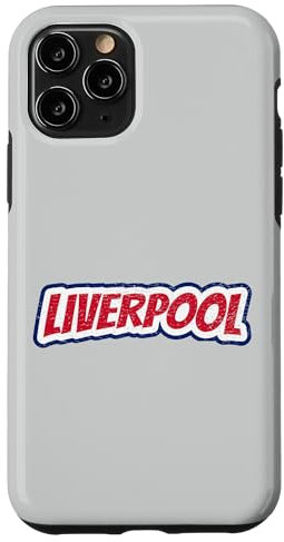 iPhone 11 Pro Liverpool England UK, English Pride, Liverpool Case