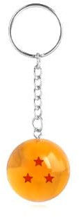 DALOCA porte-clés boules de dragon Dragonball étoiles réalistes