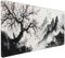 Tapis de souris japonais XXL 90 x 40 cm, base en caoutchouc antidérapant avec bords cousus, grand tapis de souris pour la maison, le bureau, les jeux vidéo