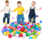 YARNOW 25piezas Bolas De Plástico Coloridas para Niño Niña Bolas De Piscina y Diversión Segura para Fiestas y Actividades Infantiles para Guarderías y Parques