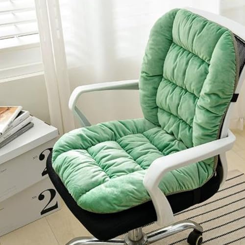 Heating pad, Heated Seat Cushion for Full Back and Seat, 4 Timer Setting & 9 Temperature Settings, Fast Heat Machine Washable Heating Pad for Office/Home Use(Green)