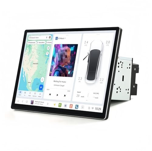 car play video navigation system 360 Degree Shaking Head Unit 13 Inch Screen Car-play Android for Universal(12-512-360)