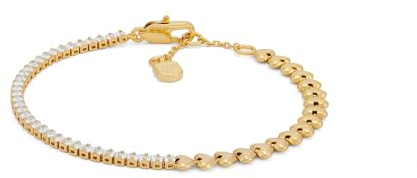 Fossil Sutton Damen Gold-Ton Messing Armband, JA7303710
