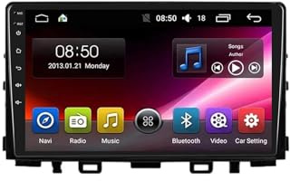 Pantalla Radio para Kia Rio 2017-2020 Android 15 9 Pulgadas Multimedia Pantalla con BT GPS WiFi Radio Backup Camera para, 8 Core 6G+128G