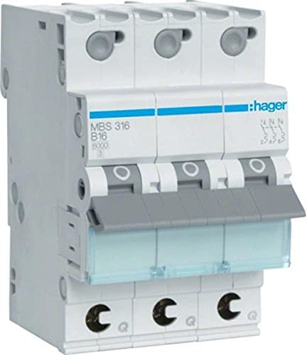 Hager Leitungsschutzschalter MBS316
