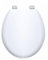 Abattant Tradition Double, Blanc, 380mm