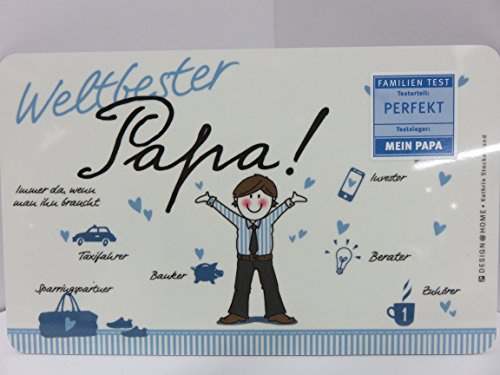 Brettchen 'Weltbester Papa!'