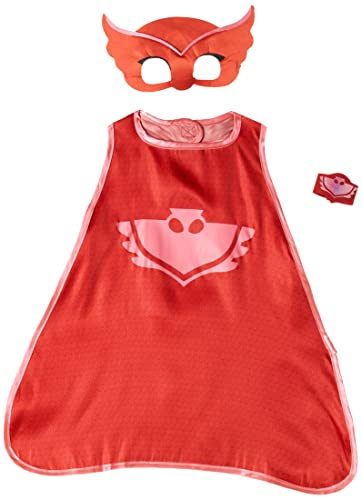 (PLL) (9903735) Child Girls Owlette Cape & Mask Set